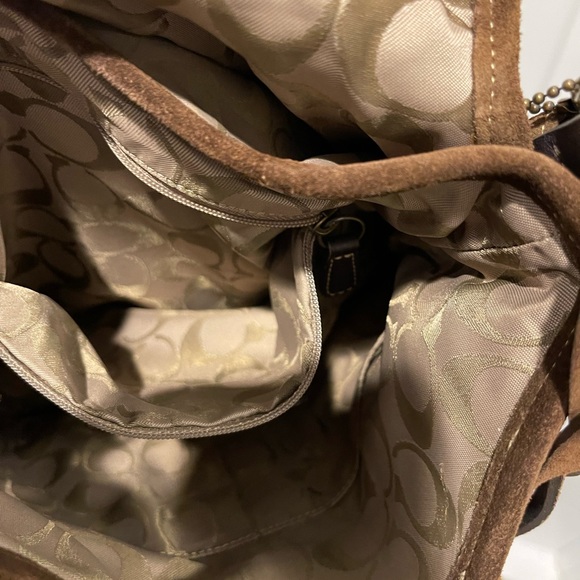 Coach Vintage Suede Crossbody Bag - Picture 6 of 16